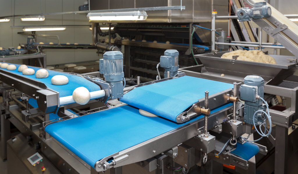 Silicone Rubber Sheet used in the Food Production Industry