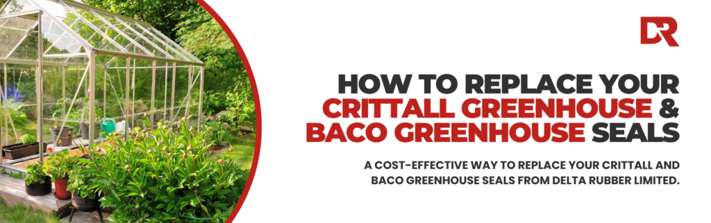 How to replace Crittall and Baco Greenhouse Seals